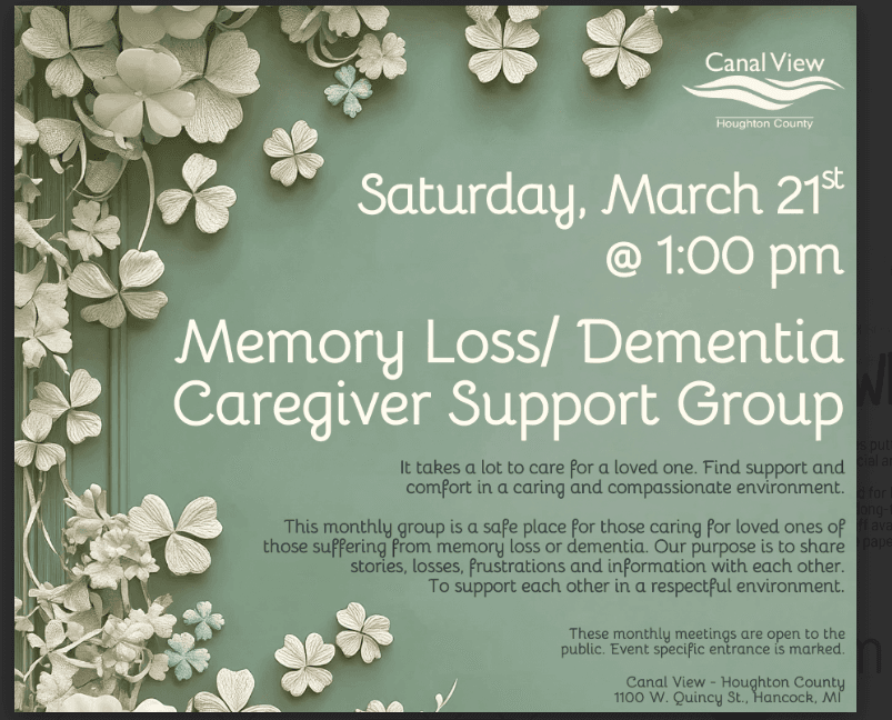Memory Loss/Dementia Caregiver Support Group
